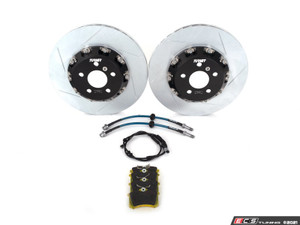Turner Motorsport Rear Full-Floating Slotted TrackSport Performance Brake Kit - G20