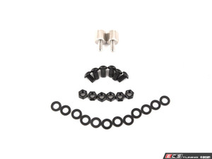 MK6 Jetta GLI Facelift (2016 - 2018) Rear Diffuser Kit - Gloss Black