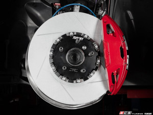 Turner Motorsport Front And Rear Full-Floating Slotted TrackSport Rotors Set - (348x36)/(345x24)