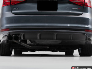 MK6 Jetta GLI Facelift (2016 - 2018) Rear Diffuser Kit - Textured Black