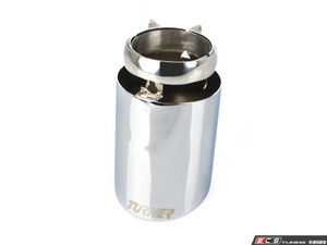3.5" Mirror Chrome Swivel Exhaust Tips - Set of 4