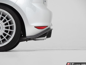 MK7 GTI Rear Diffuser - Textured Black ABS