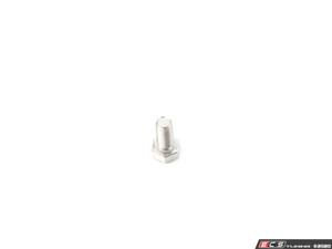 HEX HEAD SCREW, M5 X 0.8mm X 10mm, STAINLESS STEEL