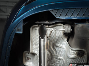 MK7 Jetta Cat-Back Exhaust System - With Turndown Tailpipe