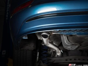 MK7 Jetta Cat-Back Exhaust System - With Turndown Tailpipe