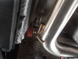 MK7 Jetta Cat-Back Exhaust System - With Turndown Tailpipe