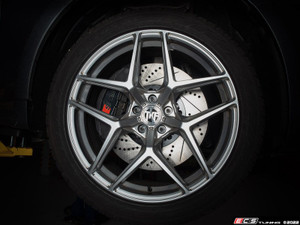 Front Cross-Drilled & Slotted 2-Piece Brake Rotors - Pair (380x36)