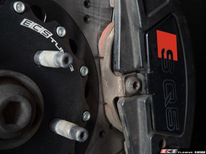 Front Cross-Drilled & Slotted 2-Piece Brake Rotors - Pair (380x36)