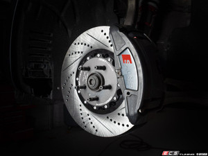 Front Cross-Drilled & Slotted 2-Piece Brake Rotors - Pair (380x36)