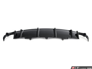 Audi C7 A6 S-Line Rear Diffuser - Gloss Black