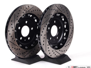 Audi B8 SQ5 - Front and Rear 2-Piece Brake Rotors - Set