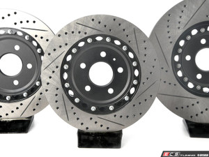 Audi B8 SQ5 - Front and Rear 2-Piece Brake Rotors - Set
