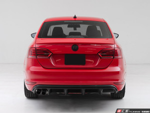 MK6 Jetta GLI Rear Diffuser - Gloss Black