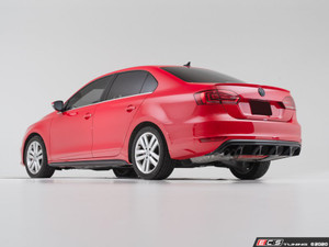 MK6 Jetta GLI Rear Diffuser - Gloss Black