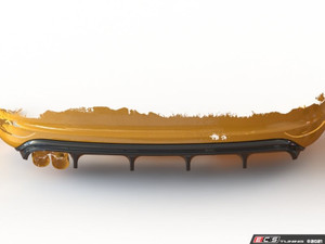 MK6 Jetta GLI Rear Diffuser - Gloss Black