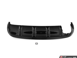 MK6 Jetta GLI Rear Diffuser - Gloss Black