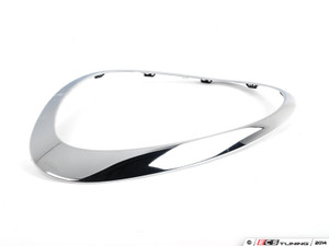 Headlight Trim Ring Chrome - Driver ( Left )