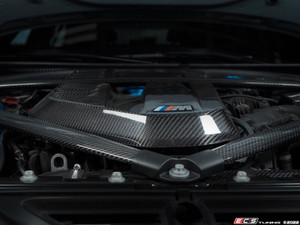 S58 Gloss Carbon Fiber Engine Cover