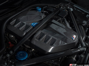 S58 Gloss Carbon Fiber Engine Cover