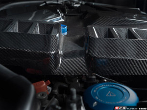 G80 G82 G87 Gloss Carbon Fiber Engine And ECU Cover - S58