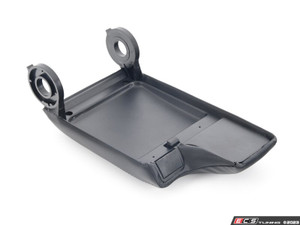 E46 Front Armrest Lid - Black Leatherette