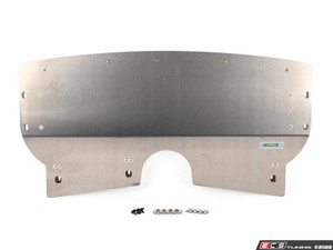 Turner Aluminum Skid Plate - Milled Finish - E9X xDrive