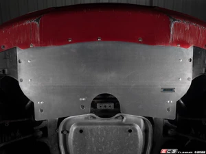 Turner Aluminum Skid Plate - Milled Finish - E9X xDrive