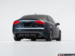 Audi B7 A4 Rear Diffuser - Gloss Black