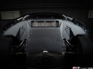 Turner Motorsport Skid Plate - Wrinkle Black Powder Coated Finish - F10 M5/F12 M6