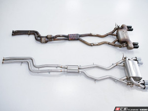 F80 F82 M3/M4 Stainless Performance CATBACK Exhaust - Valved