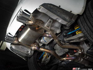 E90 E92 M3 Titanium Valved Axle Back Exhaust - Choose Your Own Exhaust Tips