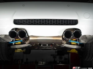 E90 E92 M3 Titanium Valved Axle Back Exhaust - Choose Your Own Exhaust Tips