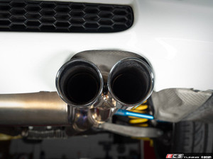 E90 E92 M3 Titanium Valved Axle Back Exhaust - Choose Your Own Exhaust Tips
