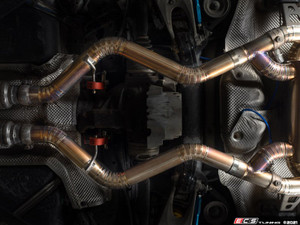 E90 E92 M3 Titanium Valved Axle Back Exhaust - Choose Your Own Exhaust Tips