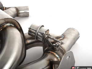 E90 E92 M3 Turner Motorsport Stainless Steel Valved Axle Back Exhaust - Brushed Tips