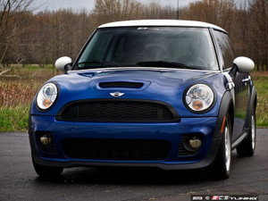 Headlight Trim Ring Jet Black - Set R55 R56 R57 R58 R59