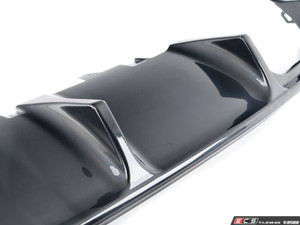Audi C7 S6 Rear Diffuser - Gloss Black