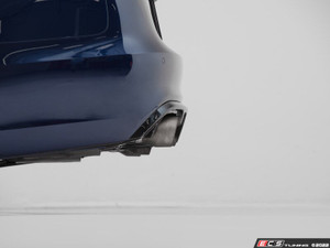 Audi C7 S6 Rear Diffuser - Gloss Black