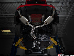 Audi B9 A4 2.0T Valved Exhaust System - Cat Back
