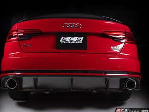 Audi B9 A4 2.0T Valved Exhaust System - Cat Back