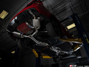 Audi B9 A4 2.0T Valved Exhaust System - Cat Back