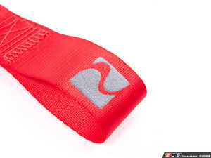 Rear Strap Style Tow Hook - Red