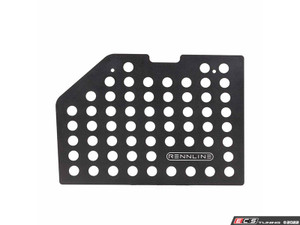 Aluminum Floor Board - Driver's Side - Black