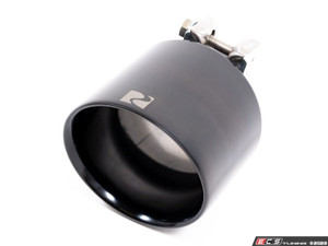 Rennline Universal 4" Exhaust Tips - Black Chrome