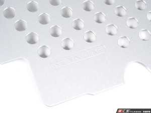 Rennline Perforated Aluminum Floor Board - Passenger Side - Silver