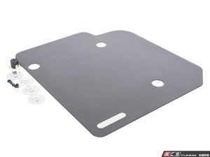 Black Rennline Full Race Track Mat - Passenger Side