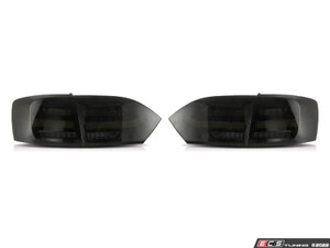Audi Style LED Tail Light Set - Smoked