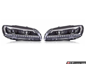 Projector Headlight Set - Facelift Style