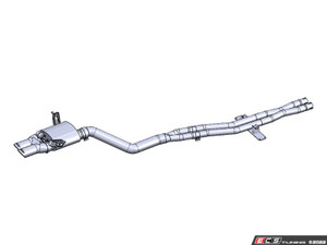 Turner E46 325/330 Valved Catback Exhaust