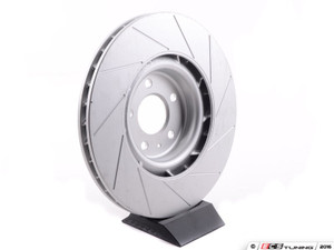 Brake Rotor Slotted Geomet Coated - Right
